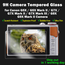 2PCS G7X3 Camera Glass 9H Tempered Glass LCD Screen Protector for Canon PowerShot G7X MARK II III G5X MARK II G9X Mark II Camera 2024 - buy cheap