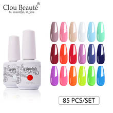 Clou Beaute 85 Colors 8ml Gel Polish Set Manicure Semi Permanent Vernis Nail Art Design Nail Gel Varnish LED UV Gel Nail Polish 2024 - buy cheap