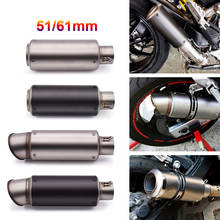 Tubo de escape para motocicleta, silenciador DB killer para Honda PCX 125 150 CR F150 85 125 250 R SL230 CRF450R, 51mm, 60mm 2024 - compra barato