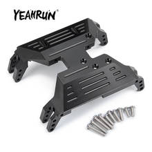 YEAHRUN Gearbox Bottom Base Mount Aluminum Middle Skid Plate for Axial SCX10 AXI03004 Capra 1/10 RC Crawler Car Parts 2024 - buy cheap