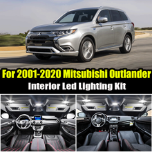 For 2001-2020 Mitsubishi Outlander 1 Xl 2 3 Canbus Vehicle LED interior Map Dome Trunk Light Kit Car Lighting 2024 - buy cheap