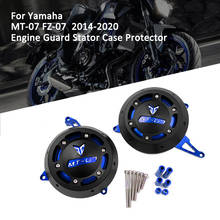For YAMAHA MT-07 MT07 FZ-07 FZ07 2014 2015 2016-2020 Motorcycle MT 07 Engine Stator Case Cover Engine Protective Cover Protector 2024 - buy cheap