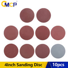 CMCP 10pcs Sanding Disc 4Inch 100mm Round Sandpaper Sanding Polishing Paper Grit 80-3000 Hook Loop Sanding Disc Abrasive Tools 2024 - buy cheap