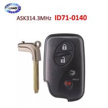 Smart Card -US（3+1）button ASK314.3Mhz ID71-0140 Use for Lexus ES350 IS250 IS350 GS300-600H 2007-2009 2024 - buy cheap