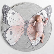 Baby Play Mat Infant Climbing Carpet Kids Crawling Blanket Round Mat Rug Toys Mat For Children Room Decor Butterfly Mat Tent Mat 2024 - buy cheap