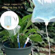 Saco de irrigação automática para jardim, dispositivo de rega automática com seta por gotejamento, ferramentas para irrigação de plantas, plantio e abastecimento de flores 2024 - compre barato