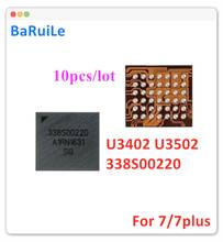 BaRuiLe 10pcs U3402 U3502 small Audio IC 338S00220 for iphone 7 7plus replacement Parts 2024 - buy cheap