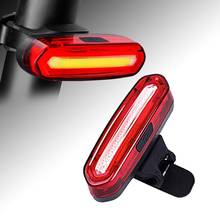 Bike Bicycle light Rechargeable LED Taillight USB Rear Tail Safety Warning Cycling light Portable Flash Light Super Bright#20 2024 - buy cheap