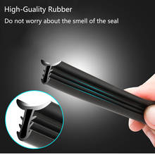 1.6m Dashboard Sealing Strip Noise Sound Insulation Rubber Strips Universal for Weatherstrip Auto Car Accessories Car Stickers 2024 - купить недорого