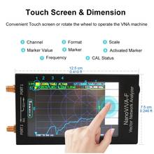 50M-1.5 GHz Handheld Tester NanoVNA-F VNA HF VHF UHF Vector Network Antenna Analyzer + 4.3 Inches IPS LCD 2024 - buy cheap