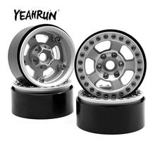 YEAHRUN 4PCS 1.9" Alloy Beadlock Wheel Rim 26mm Width for Axial SCX10 D90 CC01 1/10 RC Crawler Car Truck Upgrade Parts 2024 - buy cheap