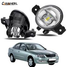 Montaje de luz antiniebla para coche, lente LED derecha + izquierda, DRL 12V, para Nissan Almera 2/II (N16) Hatchback Saloon 2001-2006 2024 - compra barato