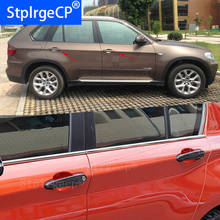 Cubierta de manija de puerta exterior de coche, accesorio de fibra de carbono 2008 real para BMW x5, E70, xDrive, 30i, 48i, 35d, 35i, 50i, 40d, M50d, 2013-100% 2024 - compra barato
