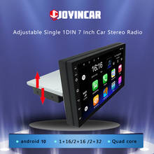 Joyincar player mp5 universal para carro, 7 '', estéreo, android 10, rádio fm, navegação por gps, 1 din, touch screen, usb, bluetooth 2024 - compre barato