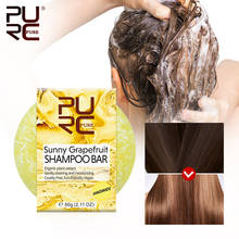 Purc shampoo cabelo sabão puro natural artesanal cabelo shampoo controle óleo e limpeza profunda sólida shampoo barra de cuidados com o cabelo 2024 - compre barato