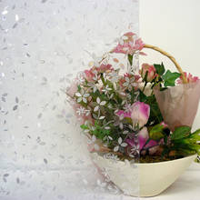 Width 45/60 / 90cm 3D flower glue-free electrostatic glass film anti-UV bathroom privacy frosted window film 2024 - buy cheap