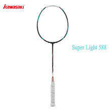 Kawasaki 6U  Badminton Racket Professional Super Light  Offensive Type High Graphite Badminton Racquet For Training 2024 - buy cheap