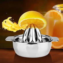 Stainless Steel Lemon Orange Juice Squeezer Blender Juicer Maker Hand Manual Press Kitchen Household Small Juice Extractor 25# 2024 - buy cheap