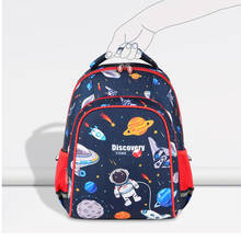 Mochila escolar ortopédica para niños y niñas, bolsa impermeable con patrón de dibujos animados, regalo, 2020 2024 - compra barato