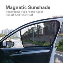 2Pcs Magnetic Car Front Side Window Sunshade Laser Shade Sun Block Visor Solar Mesh Cover For VOLVO S60L S60 V40 V60 XC60 XC90 2024 - buy cheap