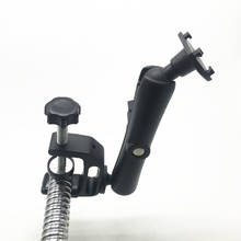 Heavy Load Aluminum 1 inch Rubber Ball Clamp Mount 15cm Length Double Socket Arm for iPad Tablet for gopro 2024 - buy cheap