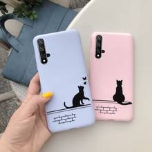 Capa de silicone colorida para a5, capinha de silicone tpu com desenho animado para nova5t 5 t nova 5 t 2024 - compre barato