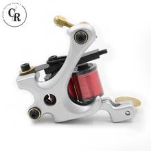 Newest 10 Wrap Coil Tattoo Machine 10 Wrap Coils Tattoo Gun Steel Tattoo Frame For Liner Shader  Tattoo Supplies 2024 - buy cheap