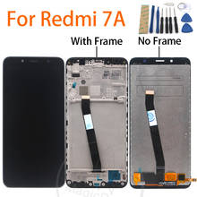 Pantalla LCD original para Xiaomi Redmi 7A, montaje de digitalizador con pantalla táctil, piezas de repuesto para Redmi 7A 2024 - compra barato
