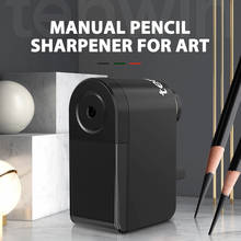 Tenwin Pencil Sharpener Classic Model for 10 Different Tip Sizes Long Lasting Blade School Stationery Hand Crank Sharpeners 2024 - buy cheap