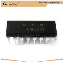 10pcs/lot MC14551BCP MC14551 DIP-16 In Stock 2024 - buy cheap