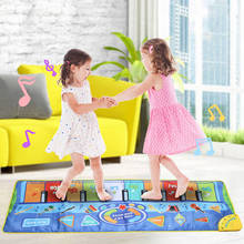 130*48cm Music Playing Mat & Instruments Voices Singing Play Mat Game Carpet Keyboard Rug Educational Toys for Children Kid Gift 2024 - buy cheap
