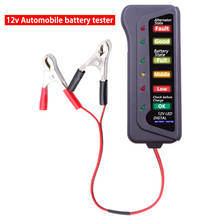 12V Digital Battery Alternator Tester with 6 LED Lights Display Battery Testers Tester For Car Motorcycle 2024 - buy cheap