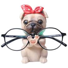 Puppy Dog Glasses Holder Stand Eyeglass Retainers Sunglasses Display Cute Animal Design Gift 2024 - buy cheap