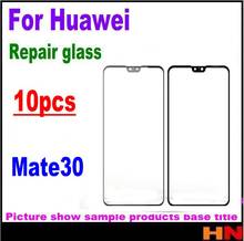 10 peças de Alta Qualidade para a Huawei companheiro mate30 30 Frente Tela de LCD de Peças de Reparo Da Lente Frontal de Vidro Exterior Da Lente de Vidro substituição 2024 - compre barato