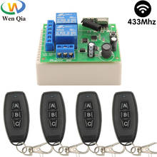 RF 433Mhz Wireless Remote Control Switch DC 6V 12V 24V 30V 2CH 10A Receiver Transmitter for Garage Gate LED Motor Sliding Door 2024 - buy cheap