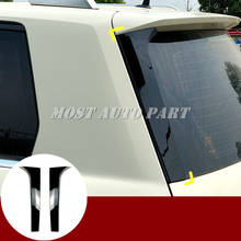 Black Rear Window Spoiler Side Wing Trim Cover For Mercedes Benz GLK Class X204 2009-2015 2pcs Car Decoration Car Trim 2024 - buy cheap