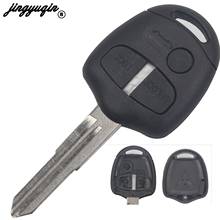 jingyuqin 3 Button Keyless Remote Control Car Key Fob For Mitsubishi Lancer Outlander Shogun Pajero MIT11 Blade 2024 - buy cheap