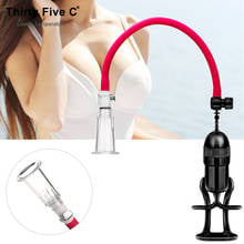 Finger Grip Nipple Pump with QR Valve Acrylic Cylinder Vacuum Sucking Clitoris Vagina Pumps Sucker Enlargement Sex Toys 2024 - buy cheap