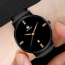 Relógio minimalista masculino quartzo, de marca famosa e luxuosa, moderno, negócios, 2019 2024 - compre barato