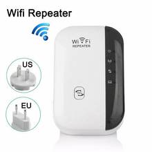 Беспроводной WiFi повторитель WiFi расширитель 300 Мбит/с усилитель усилители WiFi 802.11N/B/G усилитель Wi fi Reapeter точка доступа 2024 - купить недорого