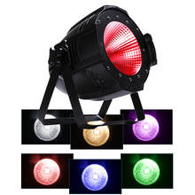 Free shipping 100W LED COB Par DMX512 RGBW 4in1 Stage Effect Lighting DJ Disco music Party lights Wedding Dance floor Decoration 2024 - buy cheap