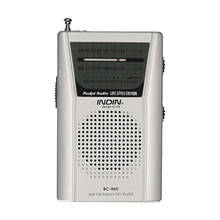 Радиоприемник INDIN BC-R60 AM FM аккумулятор, управляемый, портативное карманное радио, Беспроводная колонка для дома и улицы 2024 - купить недорого
