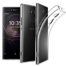 Оригинальные прозрачные чехлы для телефонов Sony Xperia L2 Dual H3311 H4311 ТПУ чехол задняя крышка тонкий мягкий силиконовый прозрачный чехол Гель 2024 - купить недорого