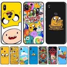 Capas de telefone adventure time para xiaomi, capa de silicone macio para redmi 7 9t 9se k20 mi8 max3 lite 9 note 8 9s 10 pro 2024 - compre barato