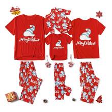 Conjunto de pijamas de Navidad para hombres y mujeres, ropa de dormir a juego para la familia, para mamá y para mí, para fiesta de Navidad y Club 2024 - compra barato