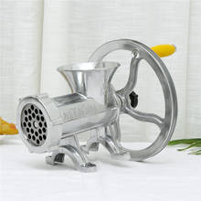 Meat Grinder 12# Hand Crank Slicer Manual Sausage Stuffer Filler Machine Mincer Aluminum Alloy Noodle Cutter Nut Miller Chopper 2024 - buy cheap