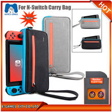 Portable Case for Nintend Switch Console Carry Gaming Bag Soft Case with 5 Game Holder Pouch for Nitendo Switch Accessories 2024 - buy cheap