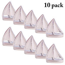 10pcs Sailboat Wedding Party Reception Place Wooden Card Holder Stand Number Name Table Menu Picture Photo Clip Card Holder 2024 - buy cheap