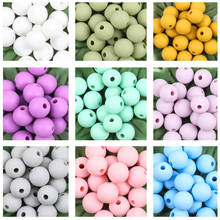 Let'S Make 100pc Teething Beads Pendant 9mm Tiny Rod Baby Crib Mobile On Bedding Teether Toys Baby Silicone Teether Baby Toys 2024 - buy cheap