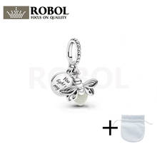 2021 Popular 100% 925 Sterling Silver Glow-in-the-dark Firefly Dangle Charm Pendent Jewelry for Women 799352C01 2024 - buy cheap